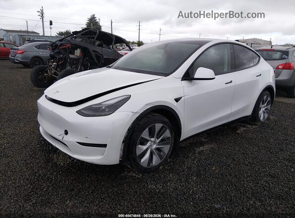 7SAYGDEE4PF808327 2023 TESLA MODEL Y White Front left