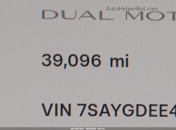7SAYGDEE4PF808327 2023 TESLA MODEL Y White 