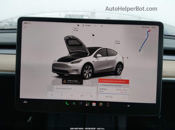 7SAYGDEE4PF808327 2023 TESLA MODEL Y White 