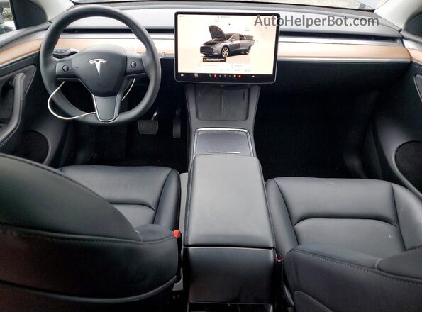 7SAYGDEE4PF889801 2023 TESLA MODEL Серый Вид панели приборов