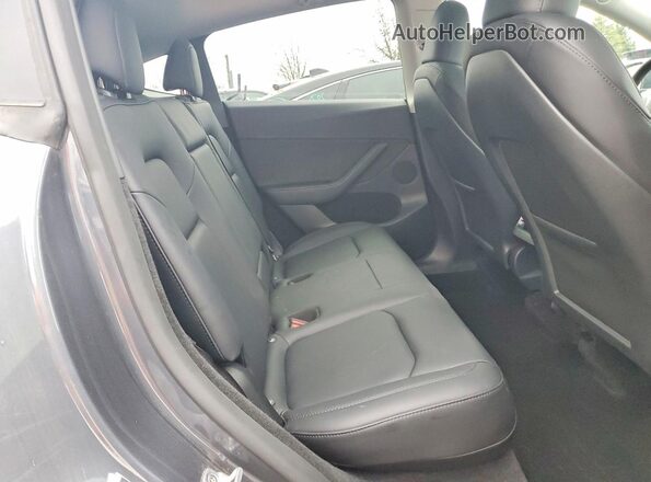 7SAYGDEE4PF889801 2023 TESLA MODEL Серый Вид задней части салона