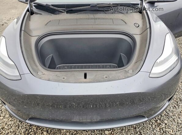 7SAYGDEE4PF889801 2023 TESLA MODEL Серый Вид подкапотного пространства