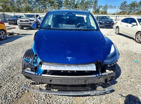 7SAYGDEE4RA219259 2024 TESLA MODEL Blue Front view
