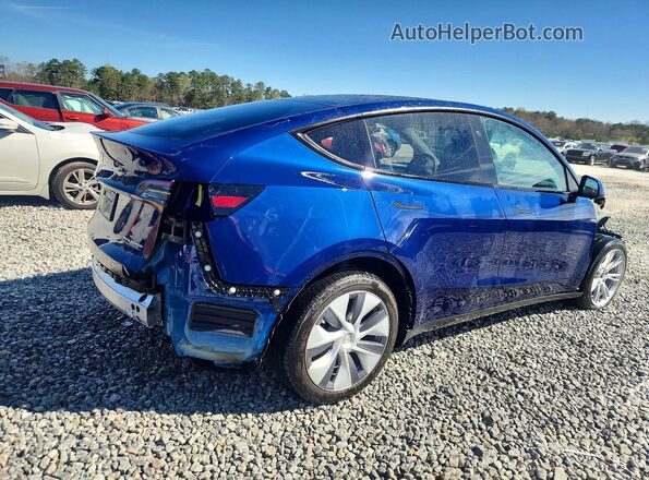 7SAYGDEE4RA219259 2024 TESLA MODEL Blue Rear right
