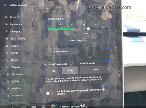 7SAYGDEE4RA254318 2024 TESLA MODEL Y Blue 