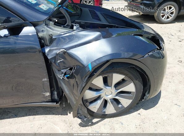 7SAYGDEE4RA254318 2024 TESLA MODEL Y Blue Widok zestawu wskaźników