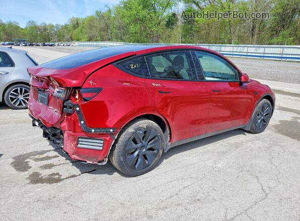 7SAYGDEE4RA306059 2024 TESLA MODEL Red Rear right