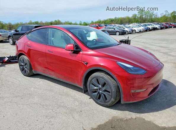 7SAYGDEE4RA306059 2024 TESLA MODEL Red Front right