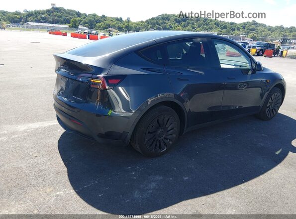 7SAYGDEE4RF026385 2024 TESLA MODEL Y Черный Задняя правая четверть