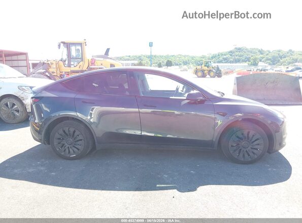 7SAYGDEE4RF026385 2024 TESLA MODEL Y Черный Вид задней части салона