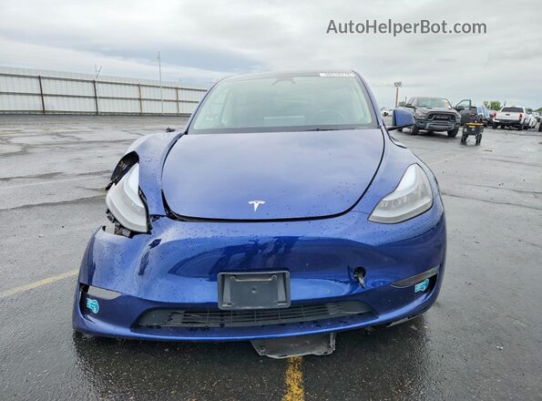 7SAYGDEE4SF275808 2025 TESLA MODEL Blue Դիմացի տեսք