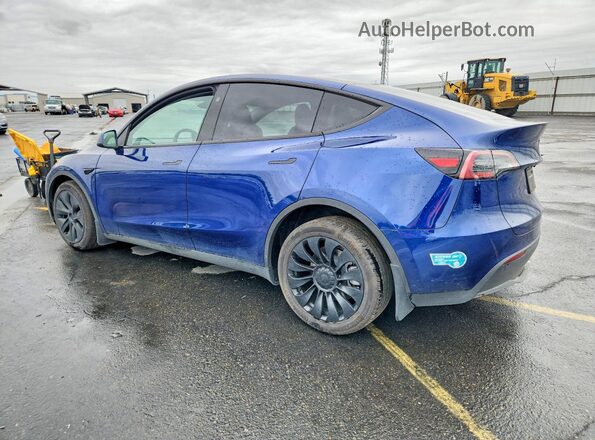 7SAYGDEE4SF275808 2025 TESLA MODEL Blue Հետևի ձախ