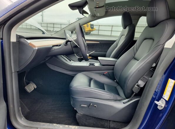7SAYGDEE4SF275808 2025 TESLA MODEL Blue Սալոնի դիմացի տեսք