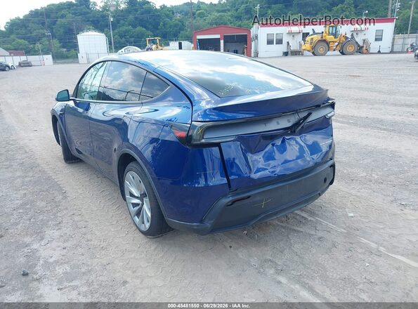 7SAYGDEE4TF392600 2026 TESLA MODEL Y Blue Rear left