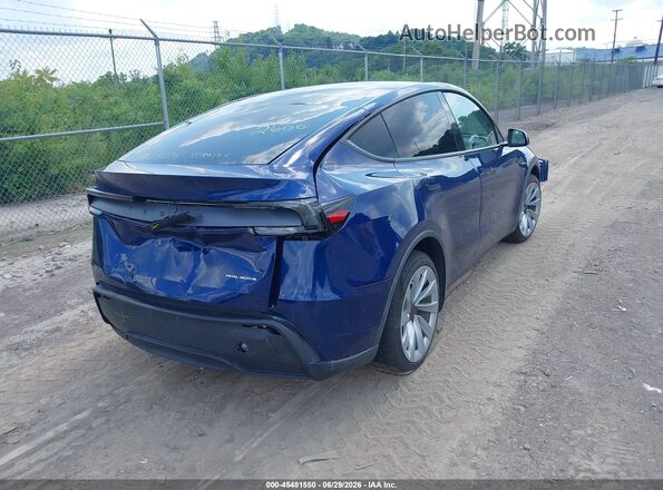 7SAYGDEE4TF392600 2026 TESLA MODEL Y Blue Rear right