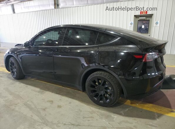 7SAYGDEE5NF384993 2022 TESLA MODEL Black Задня ліва чверть