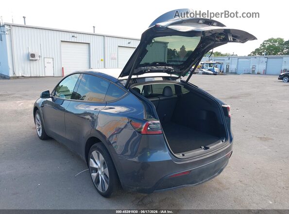 7SAYGDEE5NF398442 2022 TESLA MODEL Y Gray Trasero izquierdo