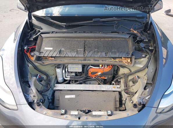 7SAYGDEE5NF398442 2022 TESLA MODEL Y Gray Vista trasera