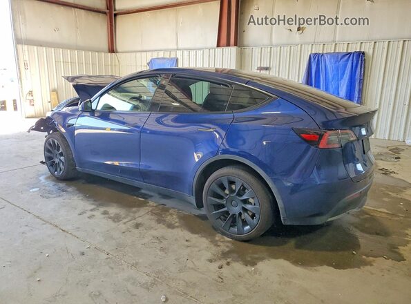 7SAYGDEE5NF441578 2022 TESLA MODEL Blue Trasero izquierdo