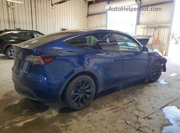 7SAYGDEE5NF441578 2022 TESLA MODEL Blue Trasero derecho