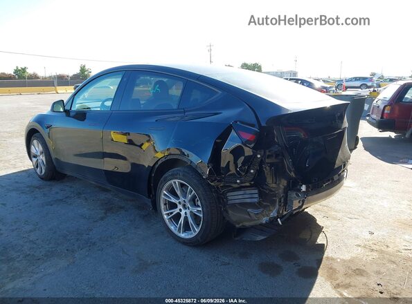 7SAYGDEE5NF536223 2022 TESLA MODEL Y Black უკანა მარცხენა