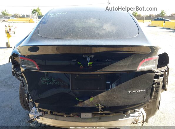 7SAYGDEE5NF536223 2022 TESLA MODEL Y Black წინა ხედი