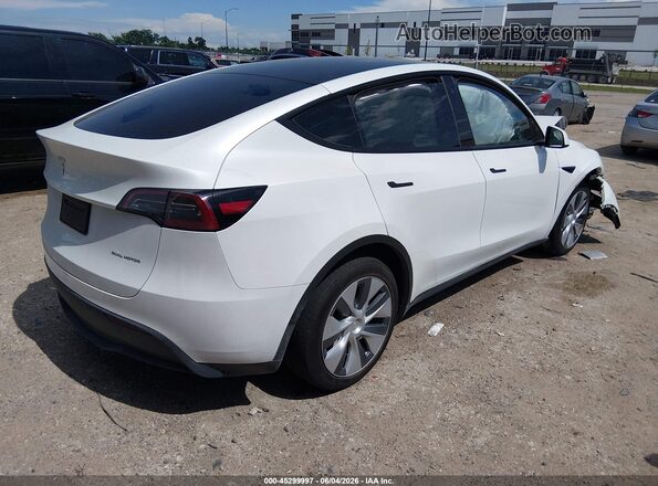 7SAYGDEE5PA032769 2023 TESLA MODEL Y White უკანა მარჯვენა