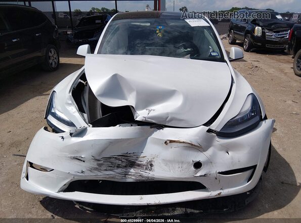 7SAYGDEE5PA032769 2023 TESLA MODEL Y White წინა პანელის ხედი