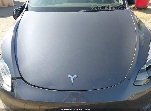 7SAYGDEE5PA161157 2023 TESLA MODEL Y Gray Vista trasera