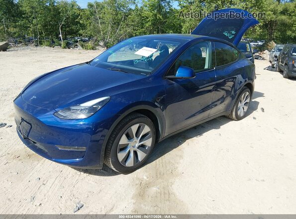 7SAYGDEE5PA199293 2023 TESLA MODEL Y Синий Передняя левая четверть