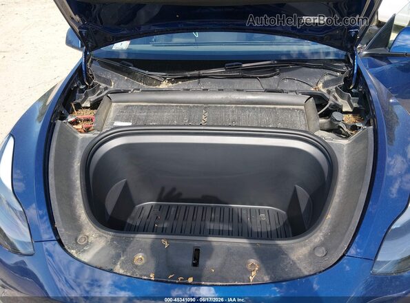 7SAYGDEE5PA199293 2023 TESLA MODEL Y Синий Вид сзади