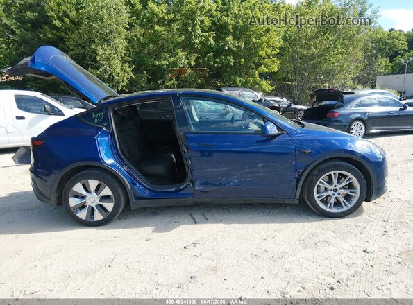7SAYGDEE5PA199293 2023 TESLA MODEL Y Синий Панорамный вид салона 360°