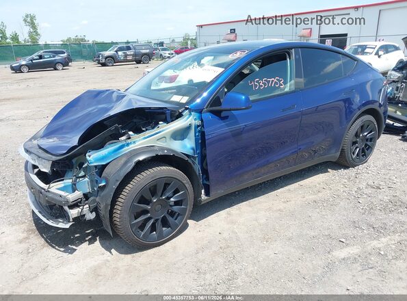 7SAYGDEE5PF692281 2023 TESLA MODEL Y Blue Przód lewy
