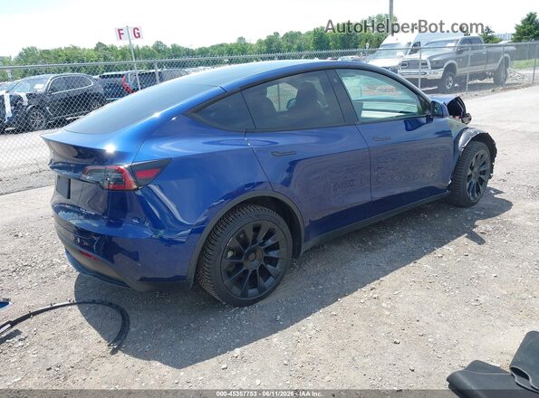 7SAYGDEE5PF692281 2023 TESLA MODEL Y Blue Tył prawy