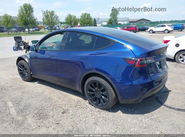 7SAYGDEE5PF692281 2023 TESLA MODEL Y Blue Tył lewy