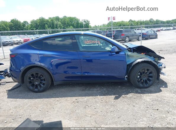 7SAYGDEE5PF692281 2023 TESLA MODEL Y Blue Widok wnętrza 360 stopni