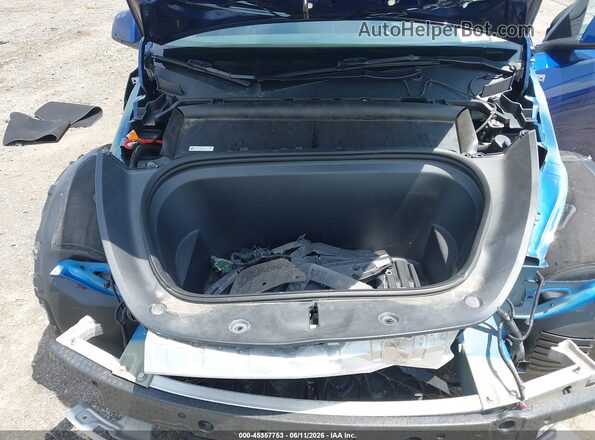 7SAYGDEE5PF692281 2023 TESLA MODEL Y Blue Widok z tyłu
