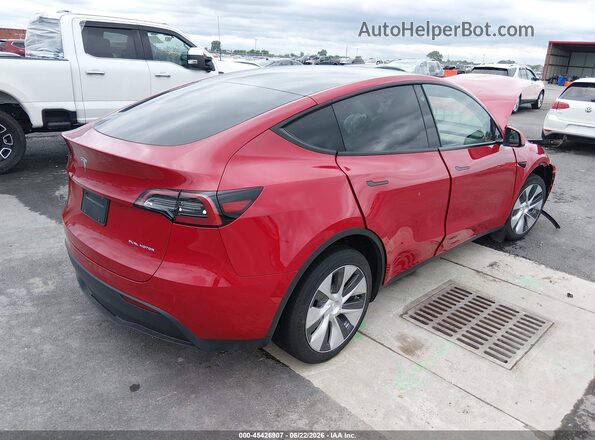 7SAYGDEE5PF757727 2023 TESLA MODEL Y Red Rear right