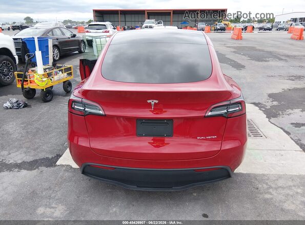 7SAYGDEE5PF757727 2023 TESLA MODEL Y Red 