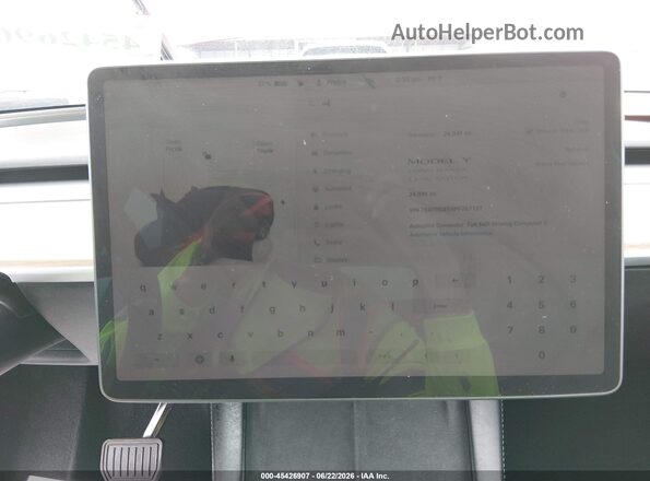 7SAYGDEE5PF757727 2023 TESLA MODEL Y Red 