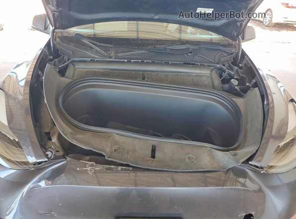 7SAYGDEE5PF879892 2023 TESLA MODEL Gray Rear interior view