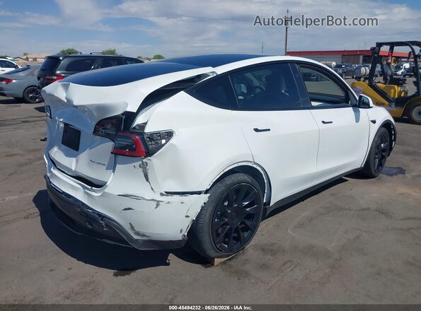 7SAYGDEE5PF938505 2023 TESLA MODEL Y Белый Задняя правая четверть