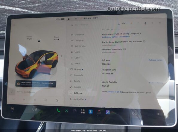 7SAYGDEE5PF938505 2023 TESLA MODEL Y Белый 
