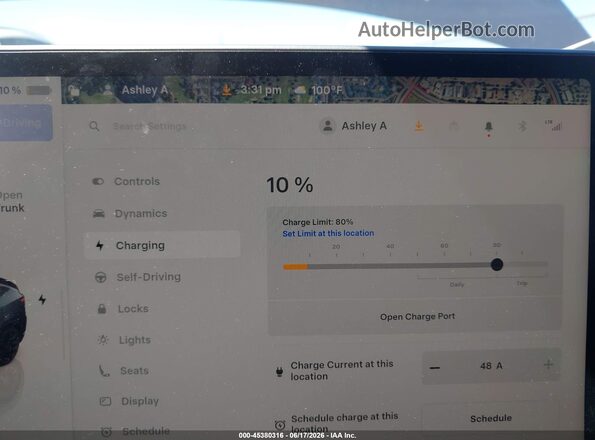 7SAYGDEE5RA288185 2024 TESLA MODEL Y Gray 