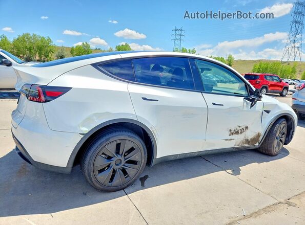 7SAYGDEE5RA332721 2024 TESLA MODEL Белый Задняя правая четверть