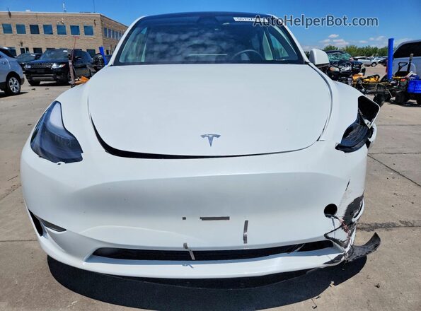 7SAYGDEE5RA332721 2024 TESLA MODEL Белый Вид спереди