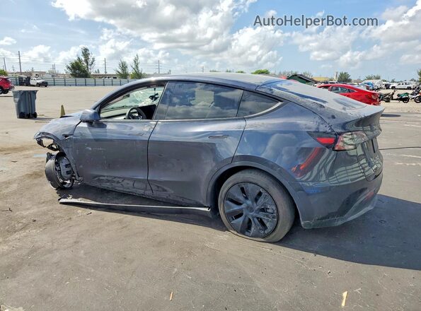 7SAYGDEE5SA360332 2025 TESLA MODEL Charcoal Rear left