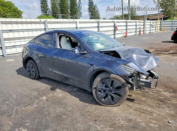 7SAYGDEE5SA360332 2025 TESLA MODEL Charcoal Front right
