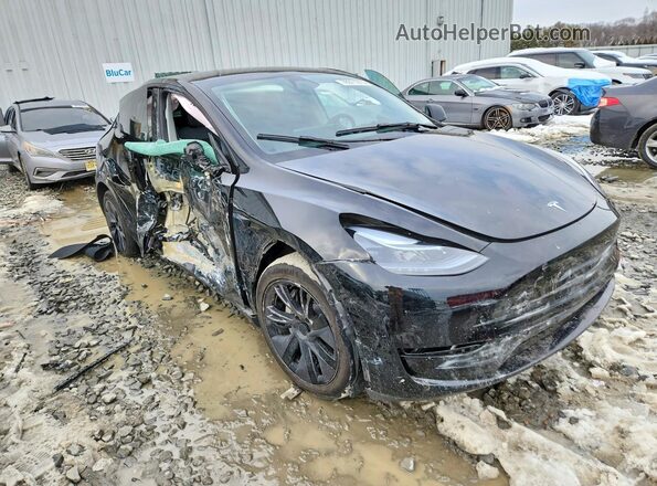 7SAYGDEE5SF287417 2025 TESLA MODEL Black წინა მარჯვენა