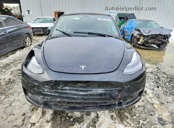7SAYGDEE5SF287417 2025 TESLA MODEL Black წინა ხედი